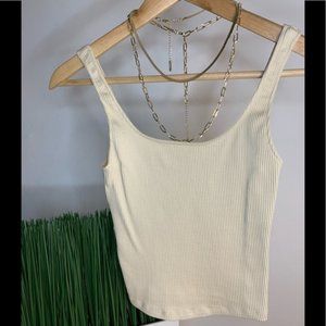 Dynamite ‘aria’ cropped seamless tank